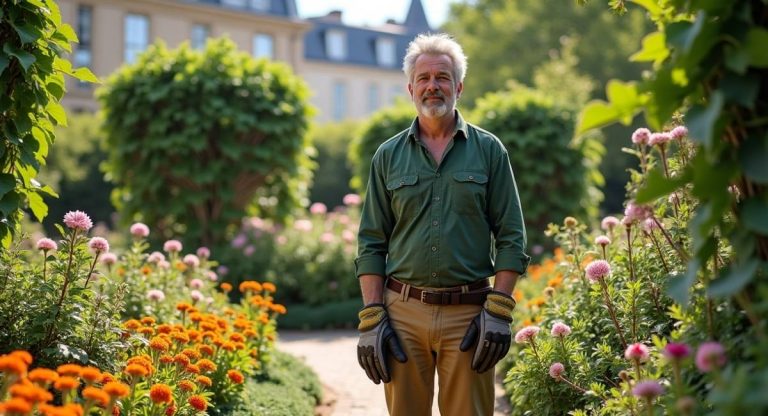 Un jardinier